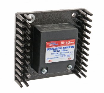 3 069 р. Преобразователь напряжения (инвертор) 24-12V 20А РЕЛКОМ РЕЛКОМ пн.2412нч 20а  с доставкой в г. Пермь. Увеличить фотографию 1