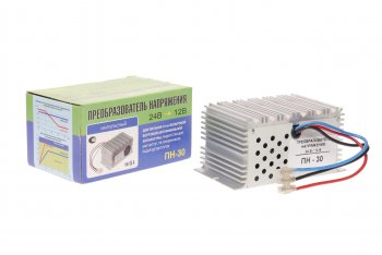 4 389 р. Преобразователь напряжения (инвертор) 24-12V 35А ВЫМПЕЛ ОРИОН пн-30  с доставкой в г. Пермь. Увеличить фотографию 1