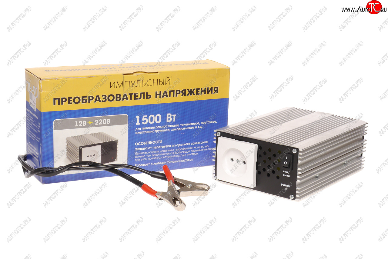 14 699 р. Преобразователь напряжения (инвертор) 12-220V 1500Вт ВЫМПЕЛ ОРИОН пн-90  с доставкой в г. Пермь