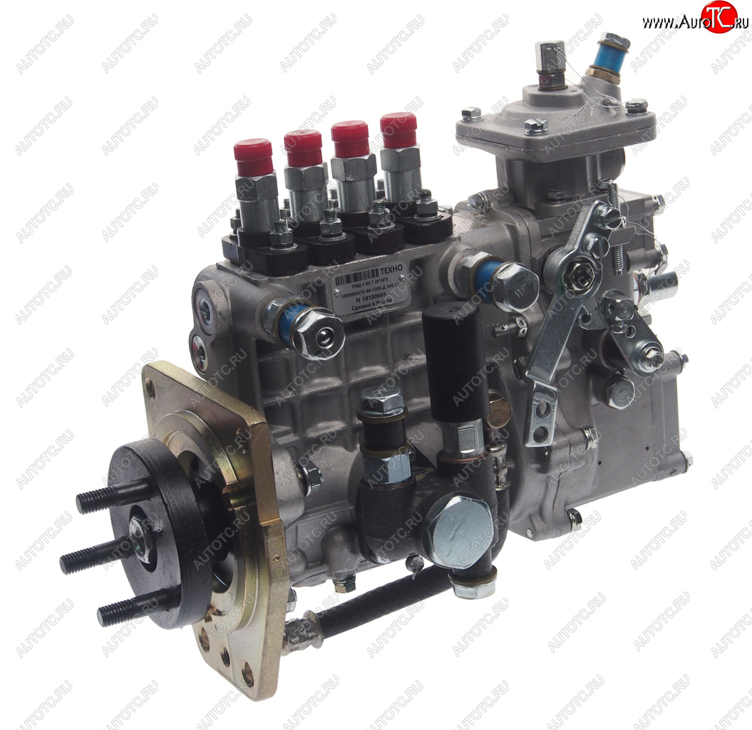 40 999 р. Насос топливный Д-245.12С,ЗИЛ-5301,130,ГАЗ-34039,34031,34036 высокого давления ЕВРО-1 ТЕХНО № ТЕХНО pp4m10p1f-3475 евро 1  с доставкой в г. Пермь