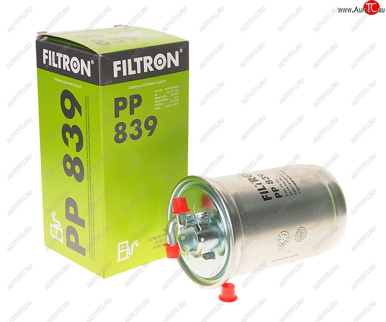 1 299 р. Фильтр топливный VW SEAT SKODA FORD FILTRON FILTRON pp839  с доставкой в г. Пермь