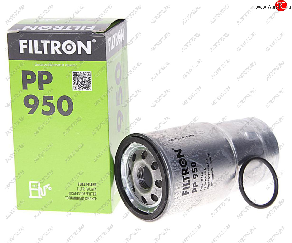 1 229 р. Фильтр топливный TOYOTA Rav 4 (01-) (2.02.2 D) MAZDA 323 (98-04) (2.0 TD) FILTRON FILTRON pp950  с доставкой в г. Пермь