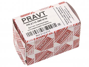 167 р. Датчик температуры ВАЗ-2110-2115 охлаждающей жидкости PRAVT PRAVT pr.2112-3851010 PRAVT pr.2112-3851010  с доставкой в г. Пермь. Увеличить фотографию 3