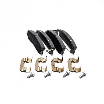 1 199 р. Колодки тормозные ГАЗель Next-C41R92 задние дисковые (4шт.) PRAVT PRAVT pr.c41r92.3502171  с доставкой в г. Пермь. Увеличить фотографию 1