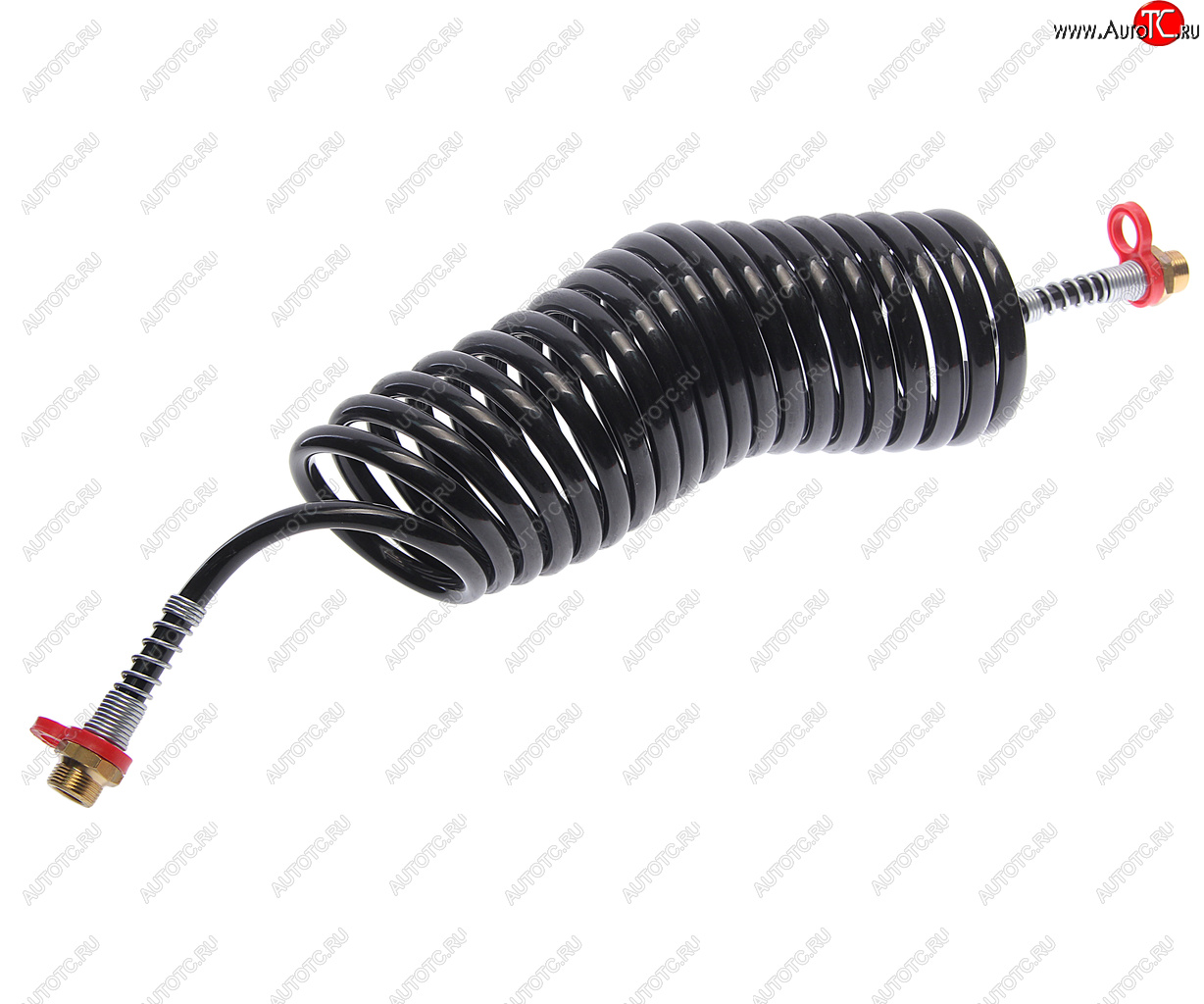 2 299 р. Шланг пневматический витой М22 L=4.0м (красный) PROVIA PROVIA pro7110580  с доставкой в г. Пермь