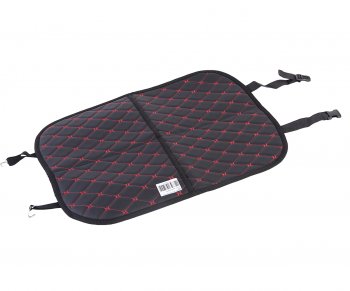 619 р. Накидка защитная на спинку сиденья экокожа черно-красная BREVON BREVON protection bkrd BREVON protection bkrd  с доставкой в г. Пермь. Увеличить фотографию 2