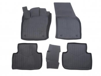 3 379 р. Коврик салона VW Tiguan 2 (16-) 3D резина черный (5 предм.) Premium SRTK SRTK pr.w.tig.16g.02x55  с доставкой в г. Пермь. Увеличить фотографию 1