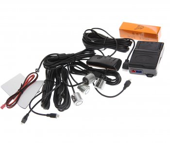 1 539 р. Датчик парковки d=19мм AUTOEXPERT AUTOEXPERT ps-4l profi silver  с доставкой в г. Пермь. Увеличить фотографию 1
