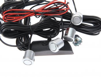 1 259 р. Датчик парковки d=19мм AUTOEXPERT AUTOEXPERT ps-4l silver  с доставкой в г. Пермь. Увеличить фотографию 2