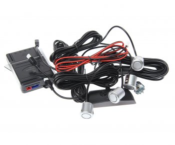 1 259 р. Датчик парковки d=19мм AUTOEXPERT AUTOEXPERT ps-4l silver  с доставкой в г. Пермь. Увеличить фотографию 1