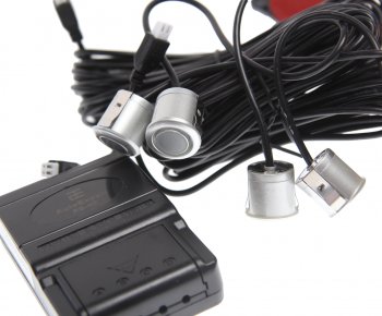 1 339 р. Датчик парковки d=19мм AUTOEXPERT AUTOEXPERT ps-4z-silver  с доставкой в г. Пермь. Увеличить фотографию 2