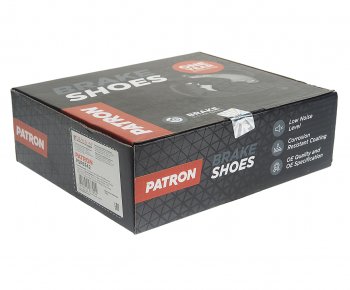 1 159 р. Колодки тормозные задние барабанные (4шт.) PATRON Ford Fiesta 5 хэтчбэк 5 дв. дорестайлинг (2001-2005)  с доставкой в г. Пермь. Увеличить фотографию 3