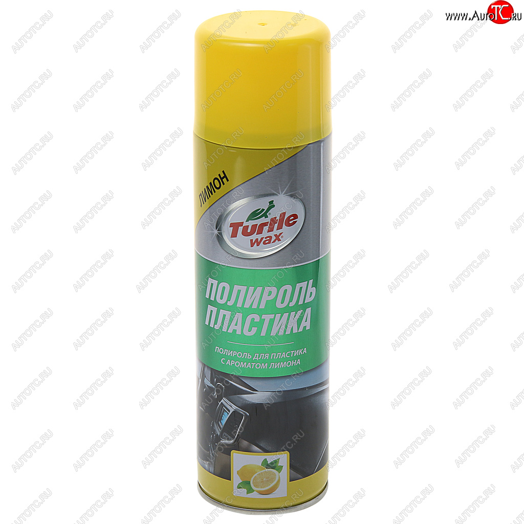 299 р. Полироль пластика лимон 500мл TURTLE WAX TURTLE WAX ptw03  с доставкой в г. Пермь