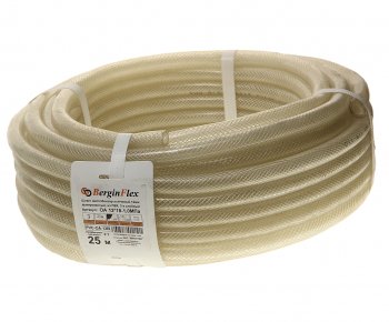 122 р. Шланг d=12мм маслобензостойкий ПВХ армированный 3 слоя 1м BERGINFLEX BERGINFLEX pvc-oa-12b  с доставкой в г. Пермь. Увеличить фотографию 1