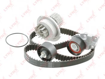 6 349 р. Комплект ГРМ DAEWOO Nexia (16V) CHEVROLET Aveo,Lacetti (1.41.6 16V) с водяным насосом LYNX LYNX pw1171  с доставкой в г. Пермь. Увеличить фотографию 1