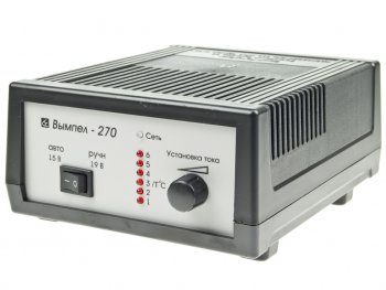 3 899 р. Устройство зарядное 12V 7A 70Ач 220V (2 режима автоматручной) ОРИОН ОРИОН pw-270  с доставкой в г. Пермь. Увеличить фотографию 1