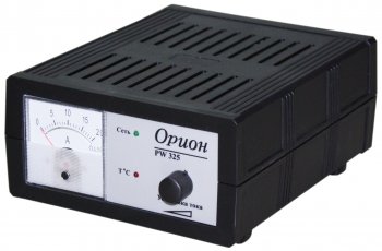 4 399 р. Устройство зарядное 12V 20A 200Ач 220V (автомат) ОРИОН ОРИОН pw-325  с доставкой в г. Пермь. Увеличить фотографию 1