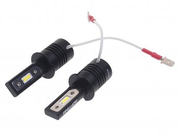 4 199 р. Лампа светодиодная 1224V H3 РK22s 5100K (2шт.) OPTIMA OPTIMA q-h3  с доставкой в г. Пермь. Увеличить фотографию 1
