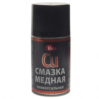 319 р. Смазка медная высокотемпературная 335мл аэрозоль RED RED r3214  с доставкой в г. Пермь. Увеличить фотографию 1