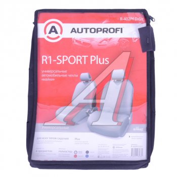 1 799 р. Универсальные чехлы сидений (майка, 4 предм., полиэстер) Sport Plus AUTOPROFI  Hyundai Solaris HCR седан дорестайлинг (2017-2020) (черные)  с доставкой в г. Пермь. Увеличить фотографию 2