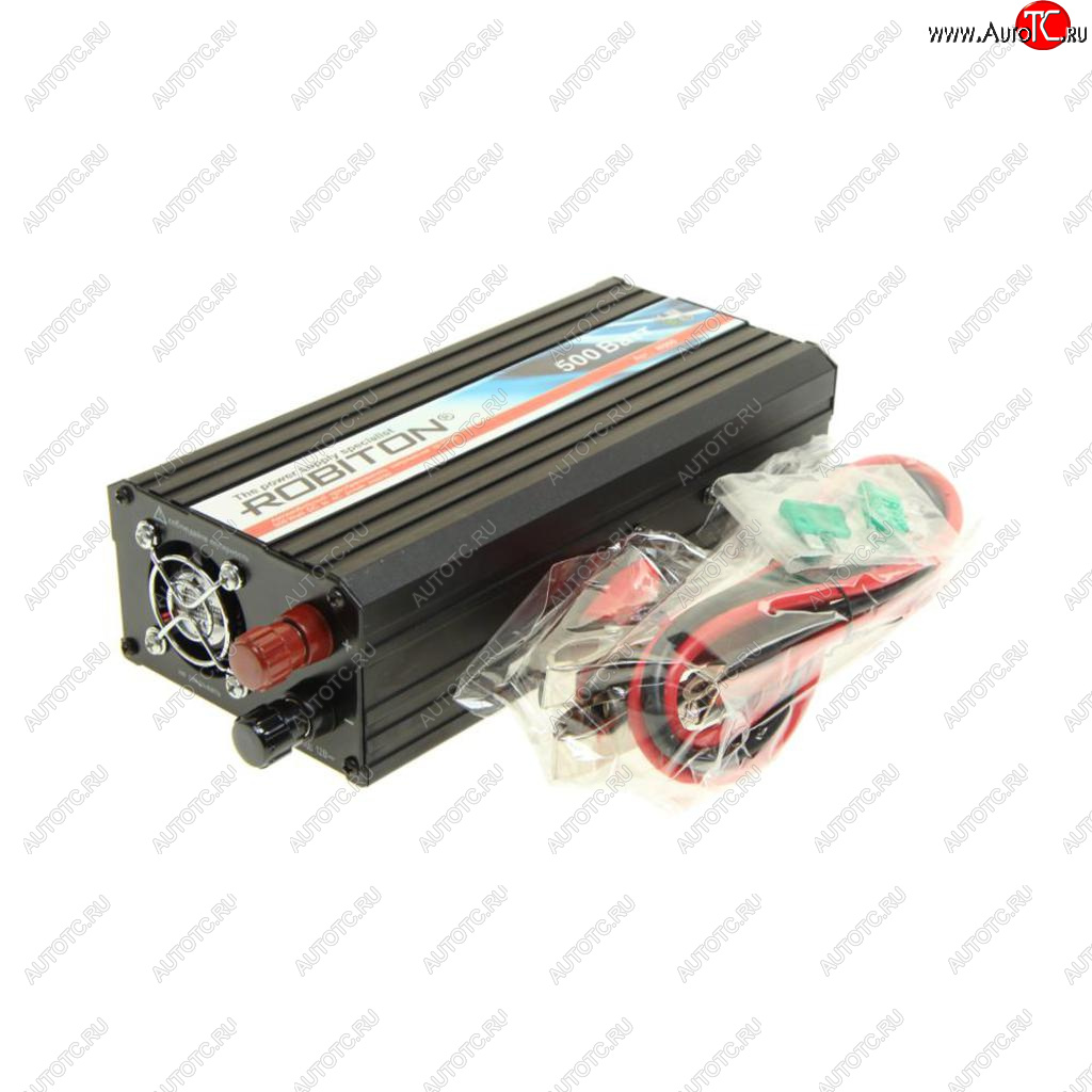 7 549 р. Преобразователь напряжения (инвертор) 12-220V 500Вт ROBITON ROBITON r500  с доставкой в г. Пермь