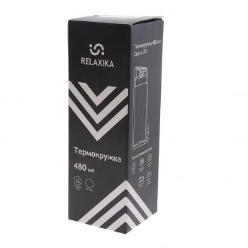 1 499 р. Термокружка 480мл непроливайка хаки RELAXIKA RELAXIKA r701.480.8l1  с доставкой в г. Пермь. Увеличить фотографию 2
