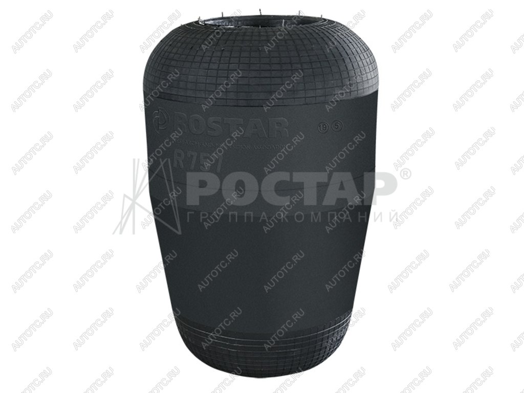 3 099 р. Пневморессора MERCEDES (чулок) (385х265мм,отв. 130.8х130.8мм) ROSTAR ROSTAR r757  с доставкой в г. Пермь