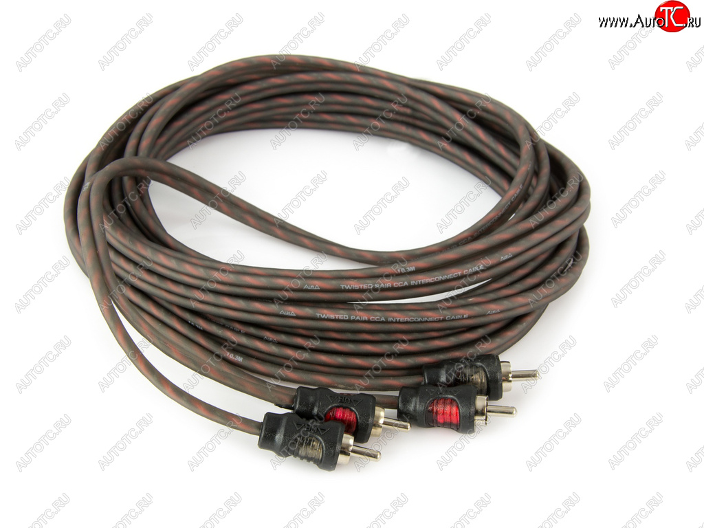 639 р. Кабель RCA 2х2 5м AURA AURA rca-0250  с доставкой в г. Пермь