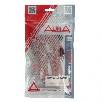 579 р. Кабель RCA 2х2 5м AURA AURA rca-an52 AURA rca-an52  с доставкой в г. Пермь. Увеличить фотографию 1