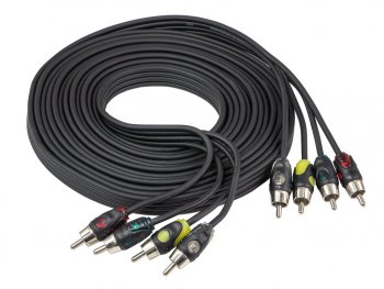 1 699 р. Кабель RCA 4х4 5м AURA AURA rca-b254  с доставкой в г. Пермь. Увеличить фотографию 2