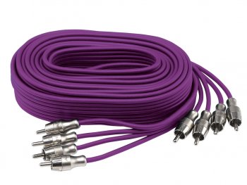 2 999 р. Кабель RCA 4х4 5м AURA AURA rca-b254mkii  с доставкой в г. Пермь. Увеличить фотографию 2