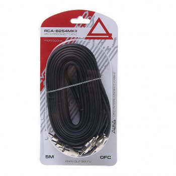 2 999 р. Кабель RCA 4х4 5м AURA AURA rca-b254mkii  с доставкой в г. Пермь. Увеличить фотографию 1