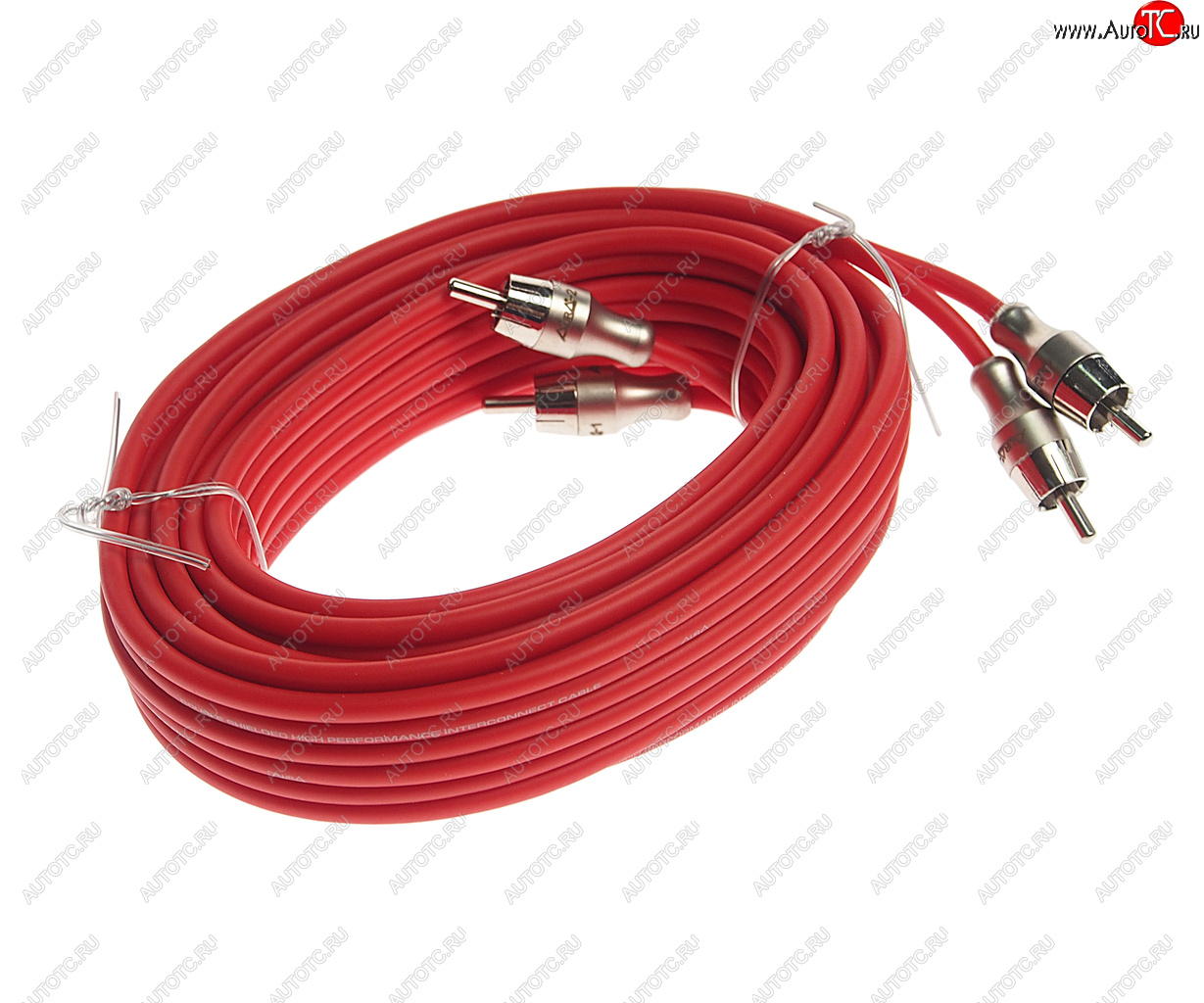 1 499 р. Кабель RCA 2х2 5м AURA AURA rca-b25se  с доставкой в г. Пермь
