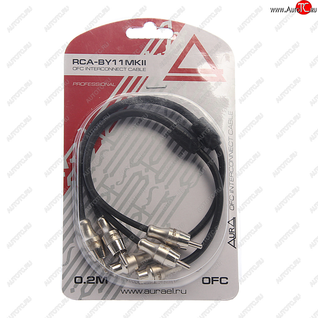1 299 р. Кабель RCA 1х2 адаптер AURA AURA rca-by11mkii  с доставкой в г. Пермь