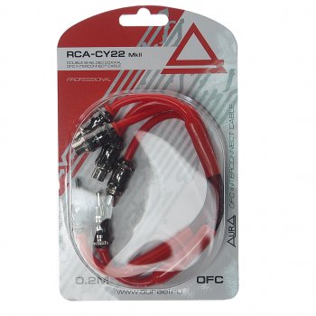 1 539 р. Кабель RCA 1х2 адаптер AURA AURA rca-cy22mkii  с доставкой в г. Пермь. Увеличить фотографию 1