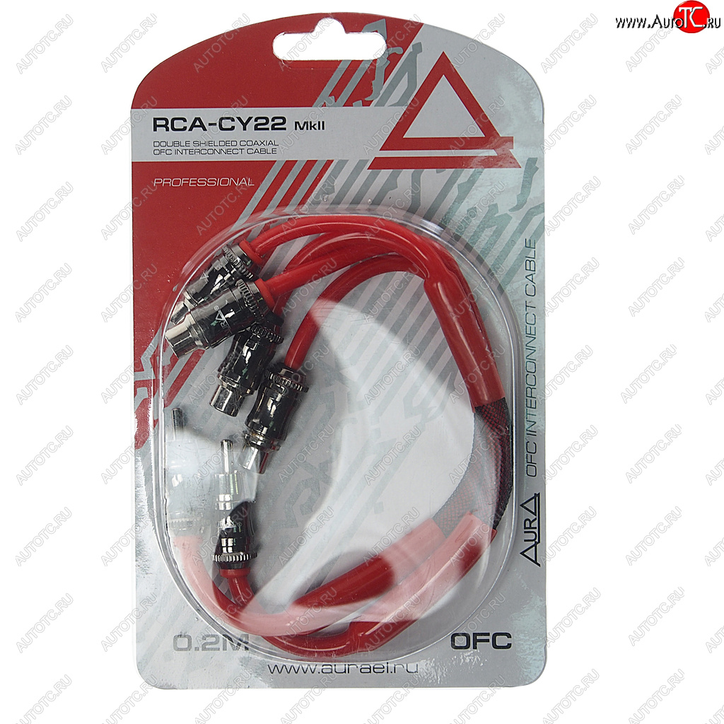 1 539 р. Кабель RCA 1х2 адаптер AURA AURA rca-cy22mkii  с доставкой в г. Пермь