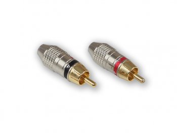 699 р. Штекер RCA комплект 4шт. AURA AURA rca-p612  с доставкой в г. Пермь. Увеличить фотографию 4