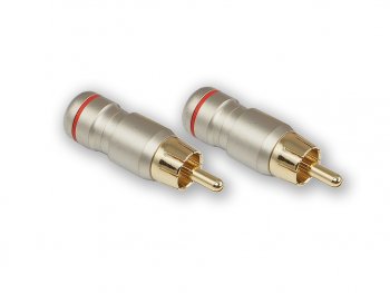 699 р. Штекер RCA комплект 4шт. AURA AURA rca-p614  с доставкой в г. Пермь. Увеличить фотографию 4