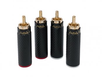1 069 р. Штекер RCA комплект 4шт. AURA AURA rca-p616  с доставкой в г. Пермь. Увеличить фотографию 3
