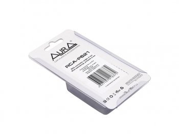 549 р. Переходник RCA-RCA угловой 2шт. AURA AURA rca-p621  с доставкой в г. Пермь. Увеличить фотографию 3