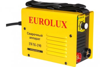 5 199 р. Аппарат сварочный 5.5кВт 10-190А d=2.0-5.0 220В инвертор Eurolux РЕСАНТА РЕСАНТА ресанта iwm-190  с доставкой в г. Пермь. Увеличить фотографию 5