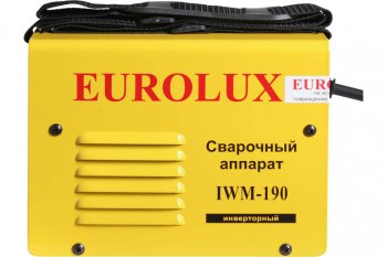 5 199 р. Аппарат сварочный 5.5кВт 10-190А d=2.0-5.0 220В инвертор Eurolux РЕСАНТА РЕСАНТА ресанта iwm-190  с доставкой в г. Пермь. Увеличить фотографию 6