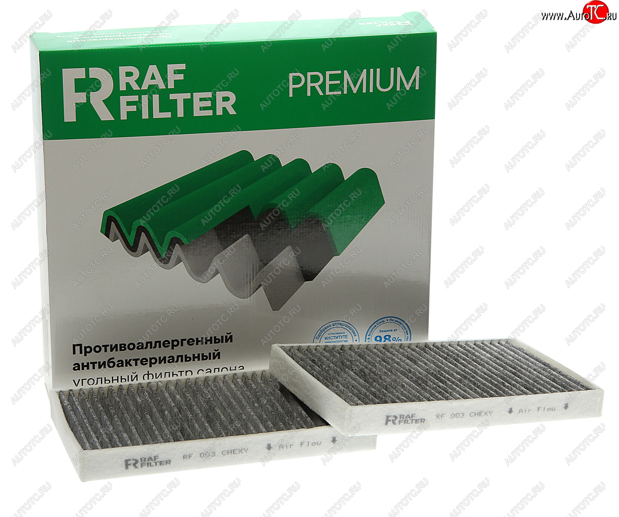 1 239 р. Фильтр воздушный салона CHEVROLET Silverado (99-07) угольный антиаллергенный RAF FILTER RAF FILTER rf003chexy  с доставкой в г. Пермь