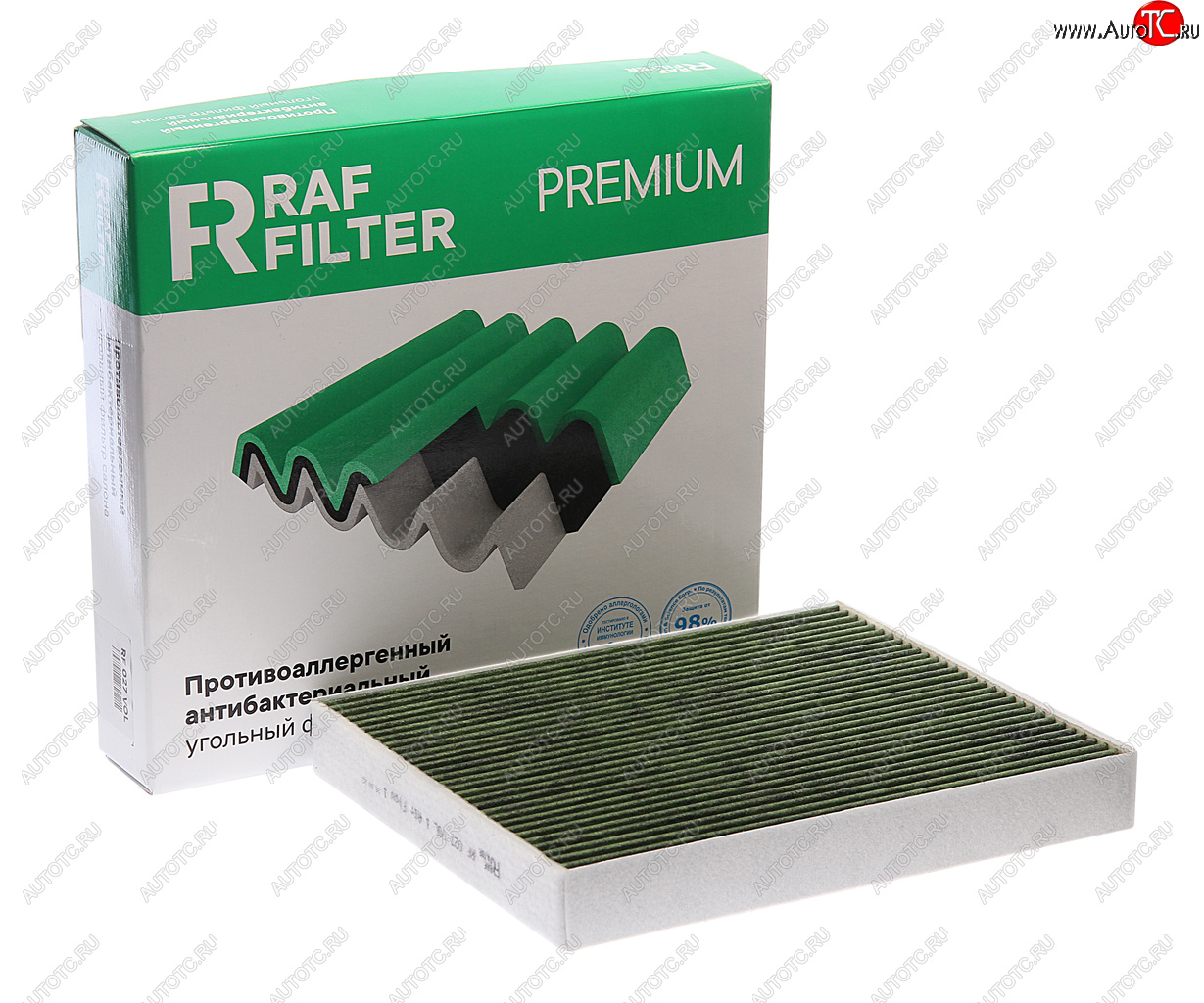 1 739 р. Фильтр воздушный салона GEELY Monjaro угольный антиаллергенный RAF FILTER RAF FILTER rf027vol  с доставкой в г. Пермь