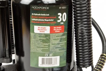 22 999 р. Домкрат бутылочный 30т 265-420мм ROCKFORCE ROCKFORCE rf-1600-3  с доставкой в г. Пермь. Увеличить фотографию 5