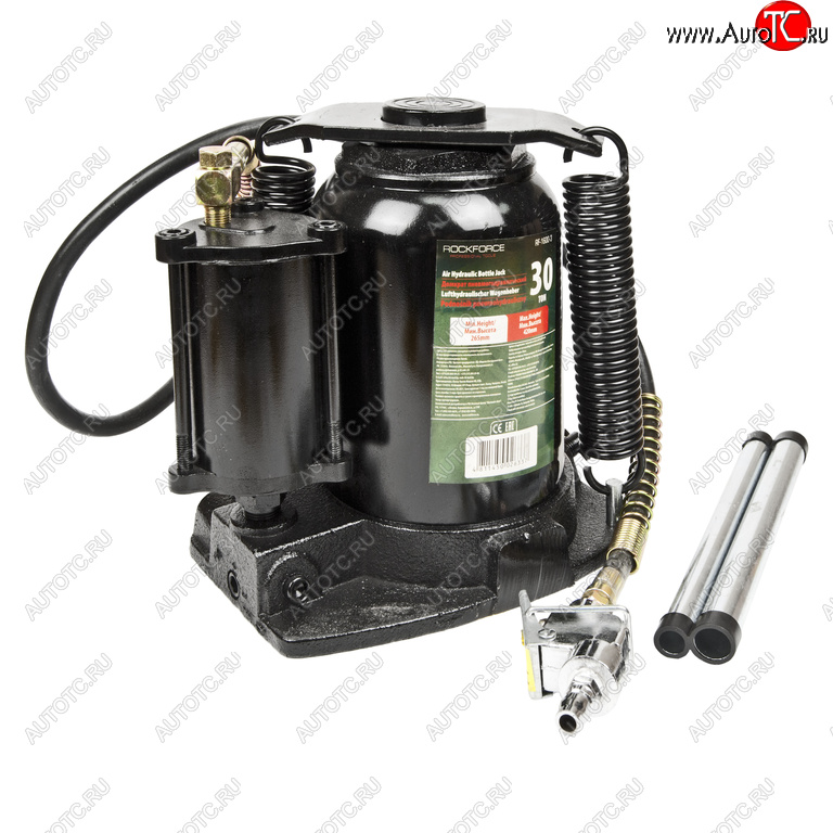 22 999 р. Домкрат бутылочный 30т 265-420мм ROCKFORCE ROCKFORCE rf-1600-3  с доставкой в г. Пермь
