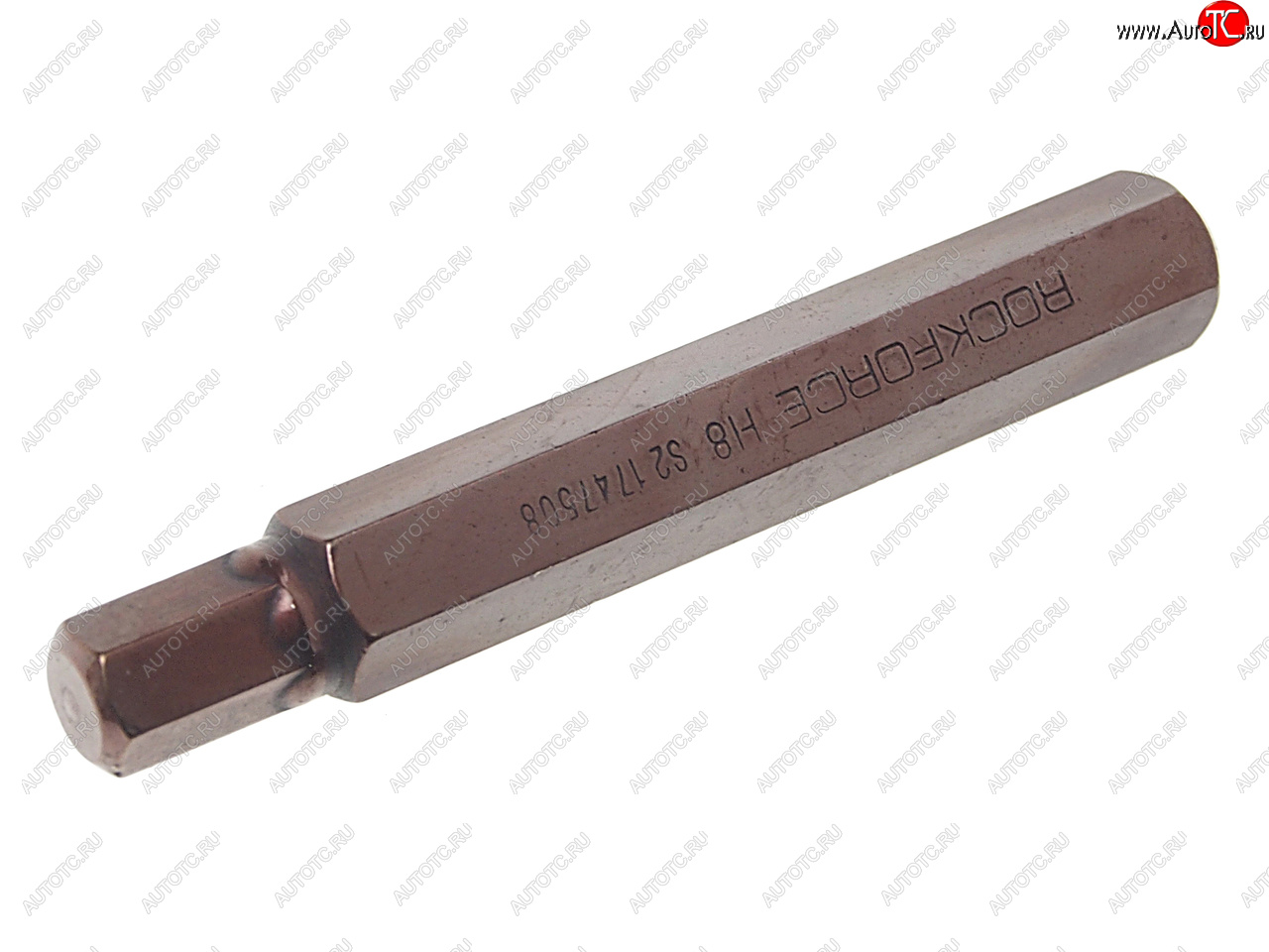 109 р. Бита HEX H8х75мм 10мм ROCKFORCE ROCKFORCE rf-1747508pr  с доставкой в г. Пермь