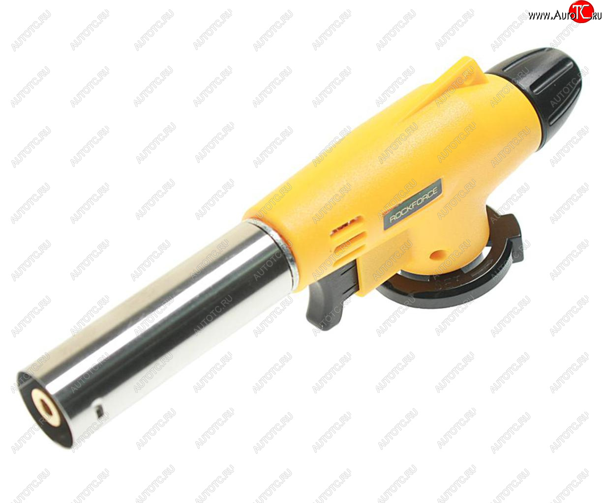 529 р. Горелка газовая под цанговый баллон с пьезоподжигом ROCKFORCE ROCKFORCE rf-175gb  с доставкой в г. Пермь