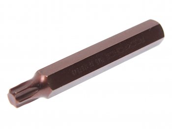 128 р. Бита TORX T45х75мм 10мм ROCKFORCE ROCKFORCE rf-1767545pr  с доставкой в г. Пермь. Увеличить фотографию 1