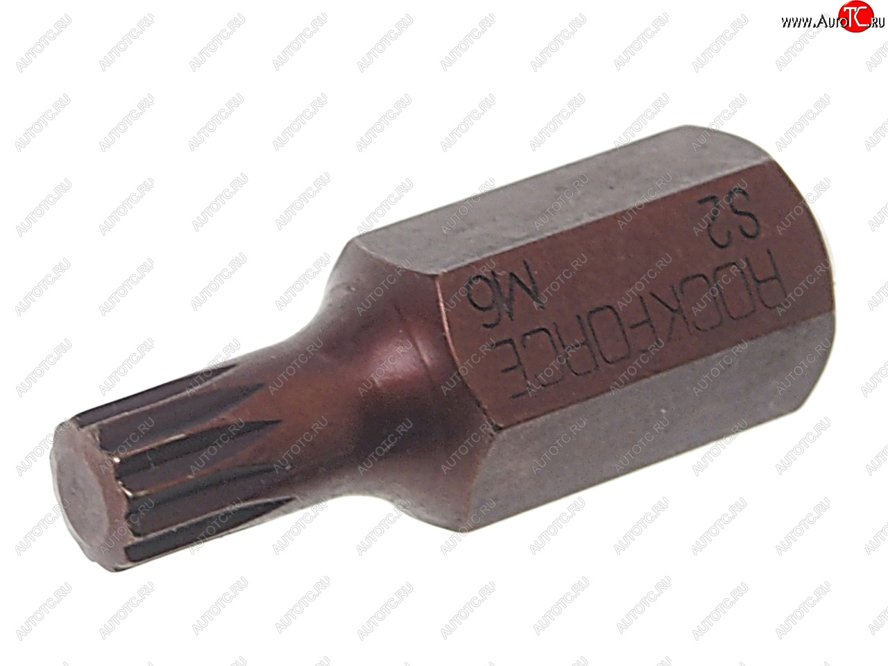 60 р. Бита SPLINE M6х30мм 10мм ROCKFORCE ROCKFORCE rf-1783006pr  с доставкой в г. Пермь